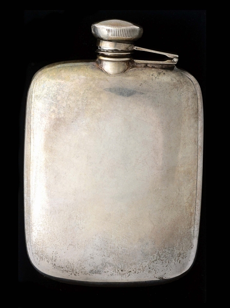 WEBSTER STERLING SILVER HIP FLASK