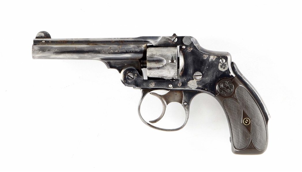 (C) SMITH & WESSON SECOND MODEL DOUBLE ACTION REVOLVER (LEMON SQUEEZER).