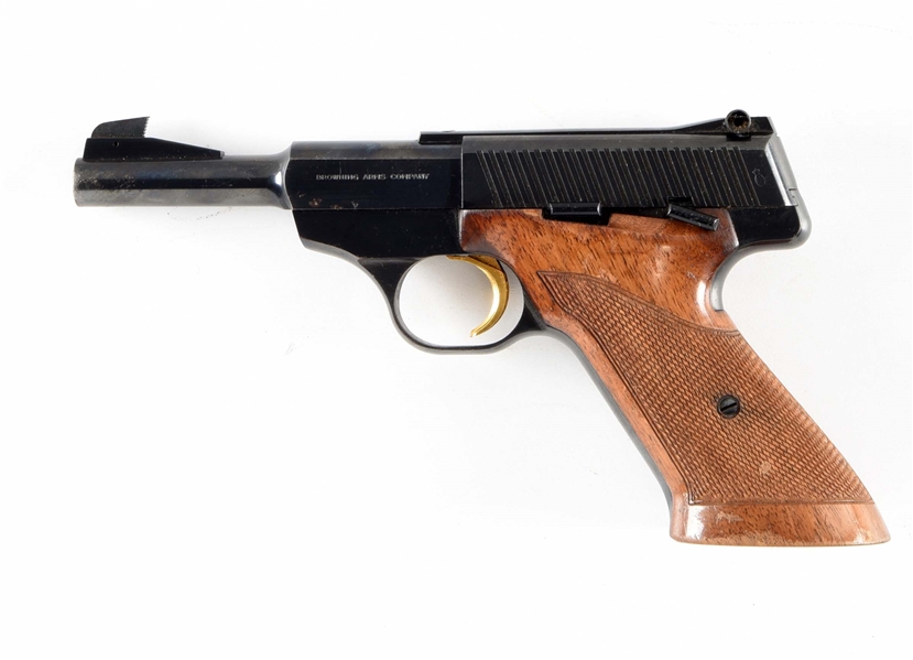 (C) BROWNING CHALLENGER SEMI AUTOMATIC PISTOL.