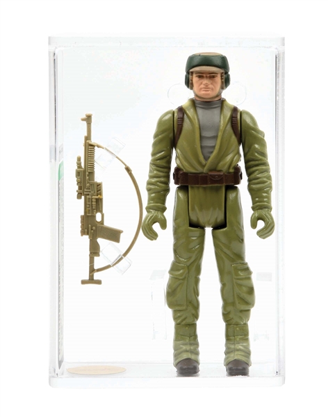 STAR WARS ACTION FIGURE REBEL COMMANDO AFA 90 GOLD LABEL ARCHIVAL