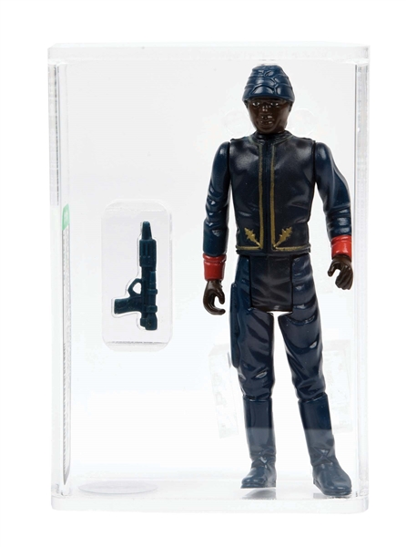 STAR WARS ACTION FIGURE BESPIN GUARD "BLACK" AFA U85