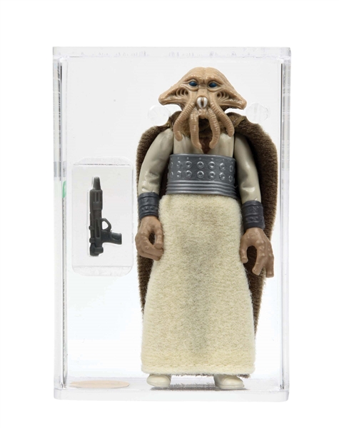 STAR WARS ACTION FIGURE SQUID HEAD AFA 95 GOLD LABEL ARCHIVAL 