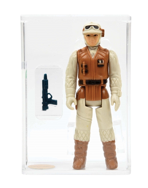 1980 STAR WARS ACTION FIGURE REBEL SOLDIER "HOTH GEAR" AFA 85+ GOLD LABEL ARCHIVAL