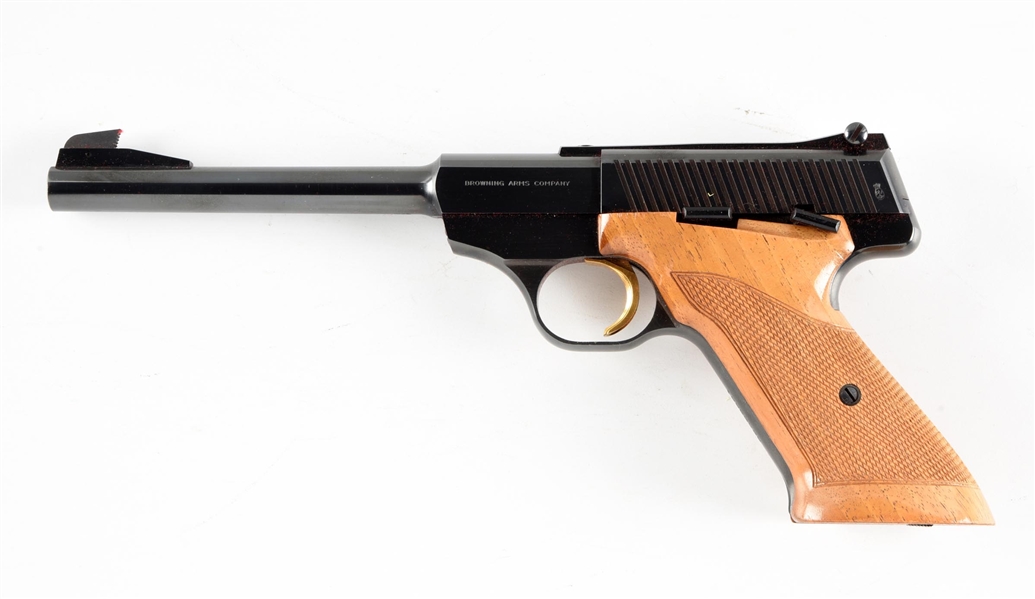 (C) BROWNING CHALLENGER SEMI AUTOMATIC PISTOL.