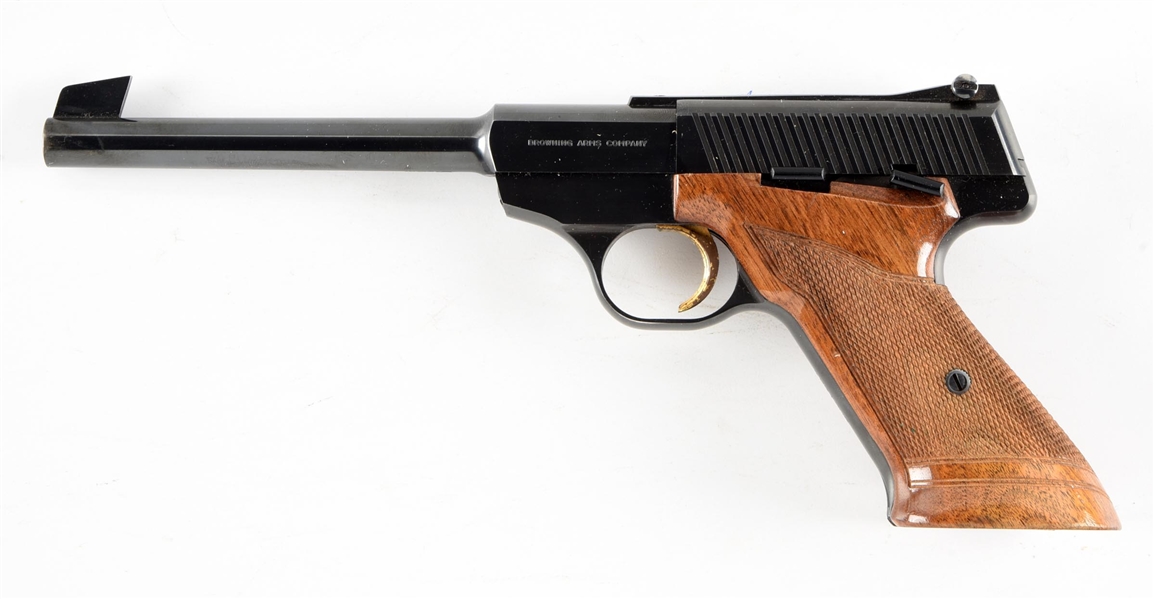 (C) BROWNING CHALLENGER SEMI AUTOMATIC PISTOL.