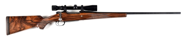 (C) CUSTOM REMINGTON MODEL 720 BOLT ACTION RIFLE.