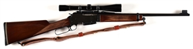 (C) BROWNING BLR LEVER ACTION RIFLE.