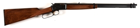 (C) BROWNING BLR 22 LEVER ACTION RIFLE WITH BOX.