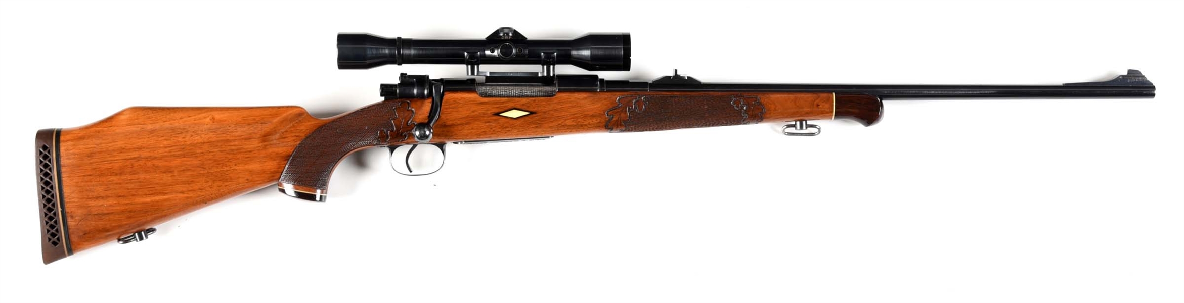 (C) ORNATE MAUSER ACTION SPORTING RIFLE.