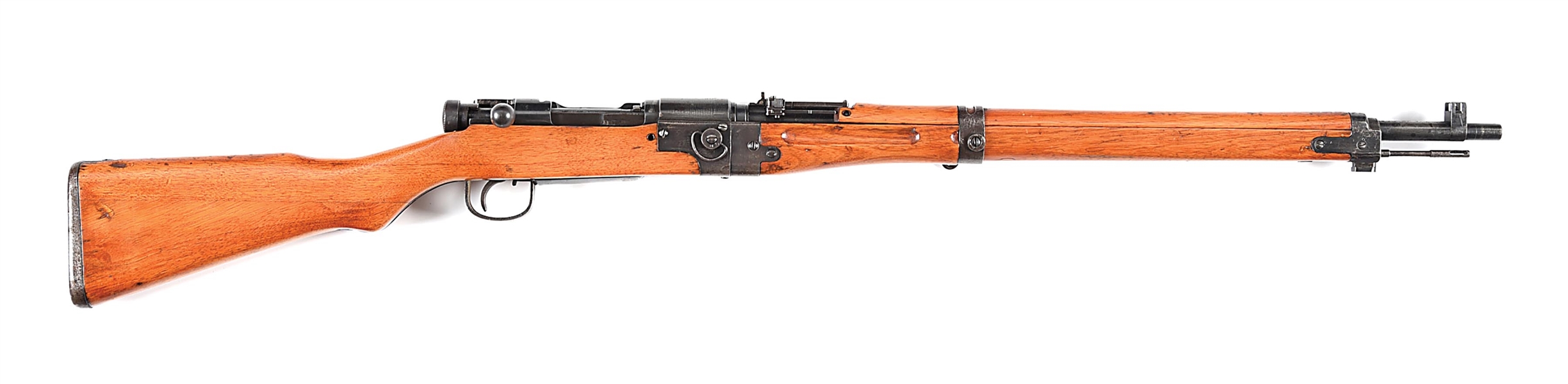 (C) NICE EARLY NAGOYA TYPE 2 PARATROOPER BOLT ACTION RIFLE.