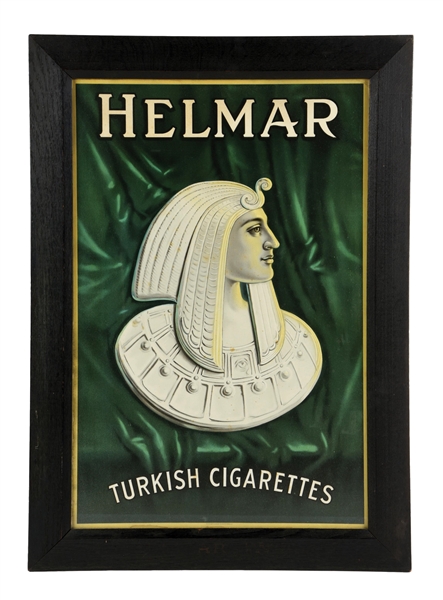 HELMAR TURKISH CIGARETTES ADVERTISING POSTER