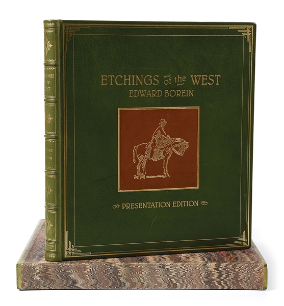 ETCHINGS OF THE WEST - EDWARD BOREIN - PRESENTATION 