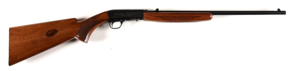 (C) BROWNING SA-22 GRADE I SEMI-AUTOMATIC RIFLE WITH FACTORY CASE.