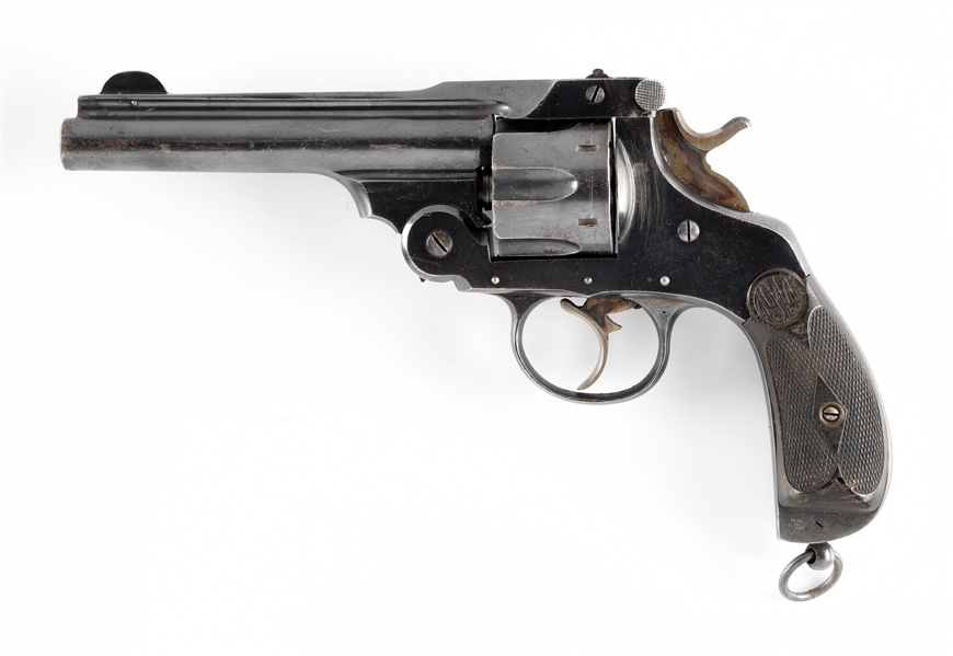 (C) THE OLD FIREARMS MANUFACTURE PATTERN 1914 DOUBLE ACTION REVOLVER.
