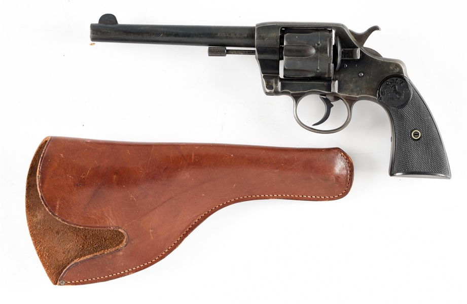 (C) COLT NEW ARMY MODEL 1894 DOUBLE ACTION REVOLVER.