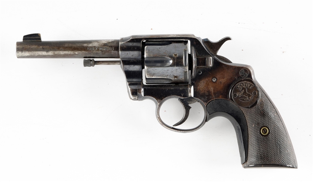 (C) COLT NEW ARMY MODEL 1894 DOUBLE ACTION REVOLVER.
