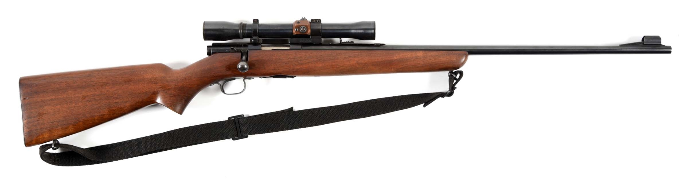 (C) WINCHESTER MODEL 43 BOLT ACTION RIFLE.