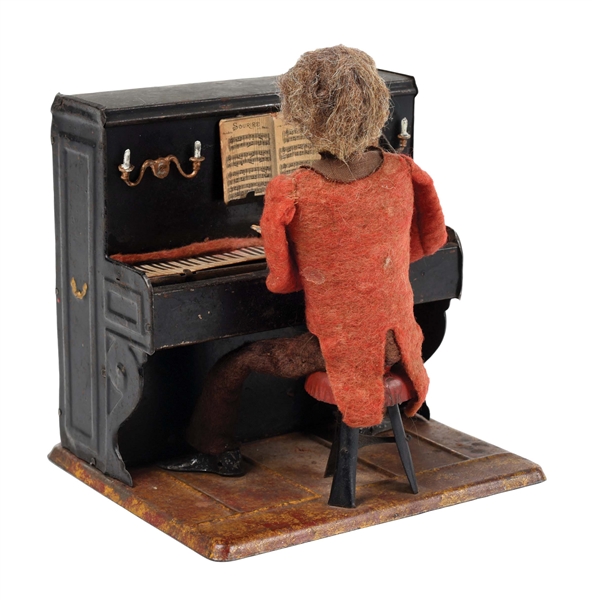 FRENCH PRE-WAR MARTIN CLOCKWORK PIANO PLAYER