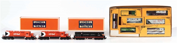 LOT OF 4: CANADIAN PACIFIC LOCOMOTIVES & SETS