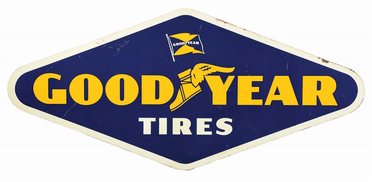 GOODYEAR TIRES SIGN.