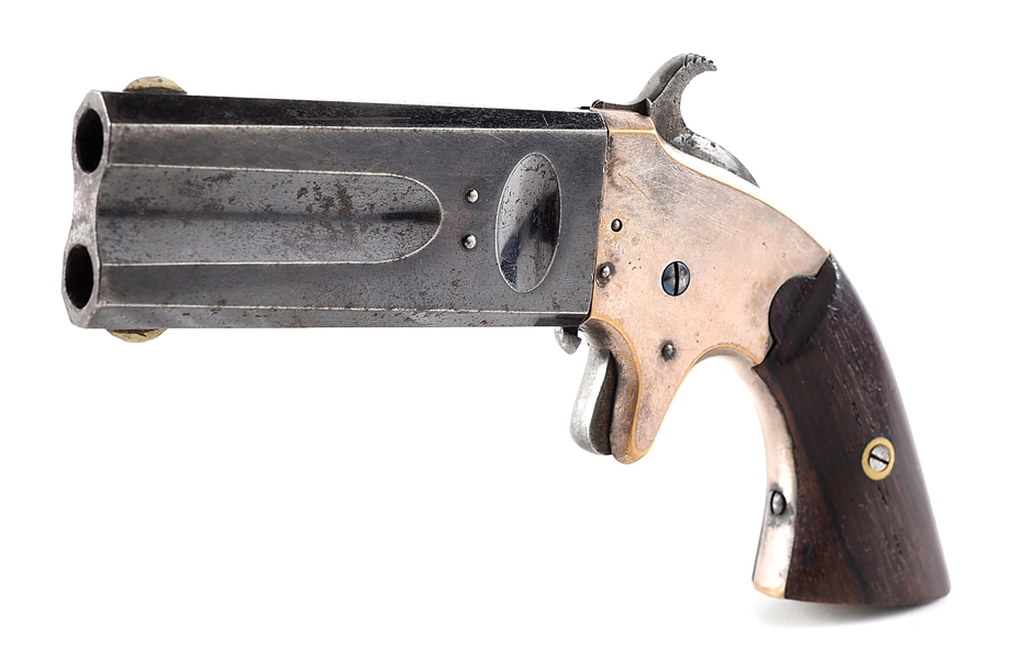 (A) VERY FINE AMERICAN ARMS TWIST BARREL DERRINGER.