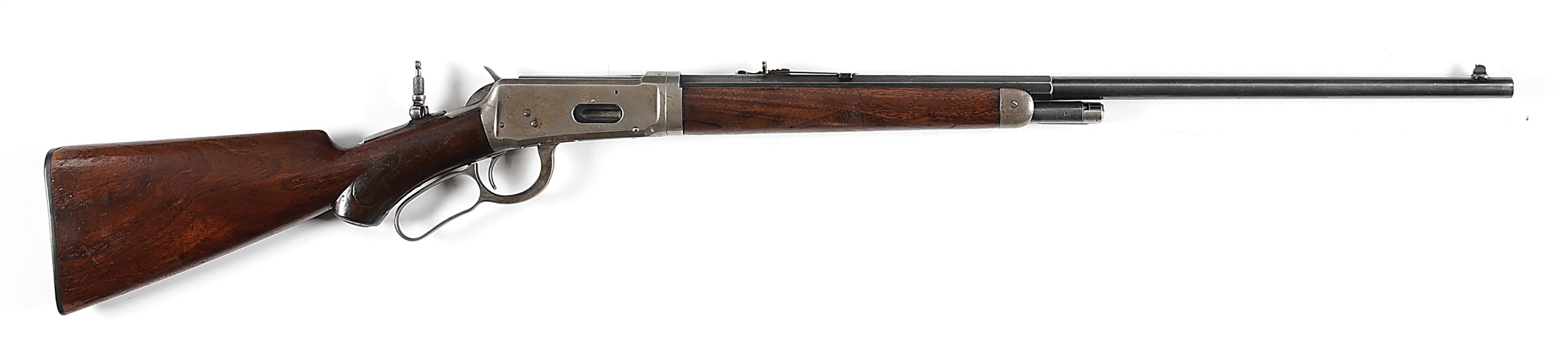 (C) SPECIAL ORDER SEMI-DELUXE TAKEDOWN WINCHESTER MODEL 1894 LEVER ACTION RIFLE.