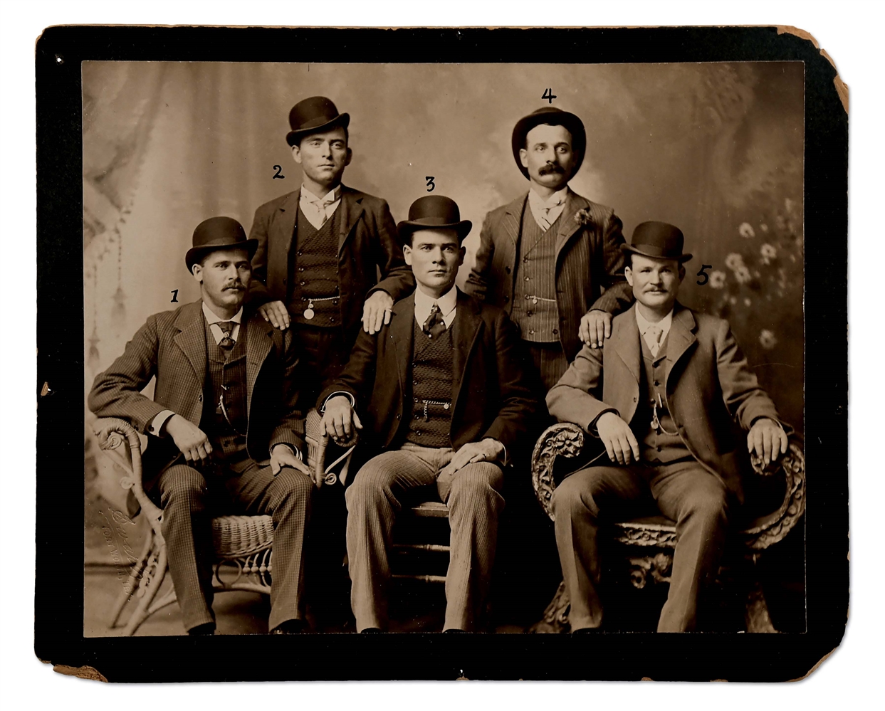 "THE WILD BUNCH / THE FORT WORTH FIVE" PHOTOGRAPH 