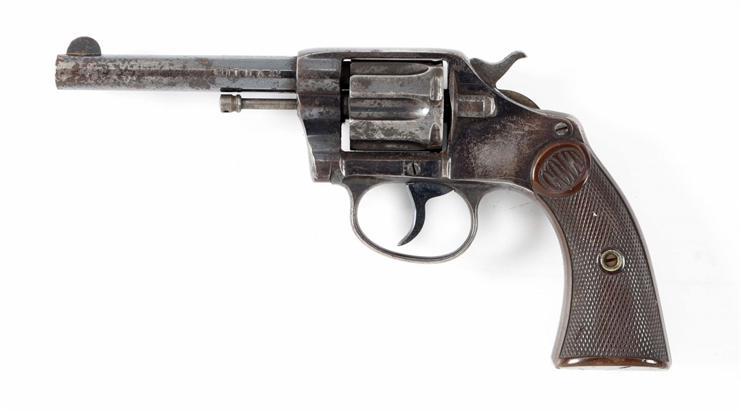 (C) COLT NEW POLICE DOUBLE ACTION REVOLVER.