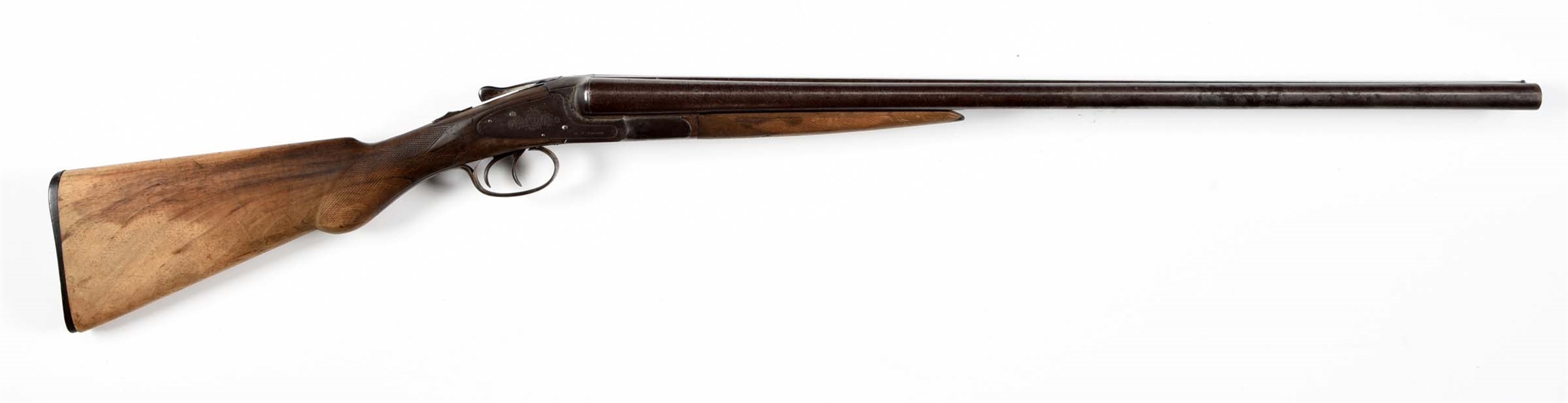 (C) LC SMITH NO. 1 SIDE BY SIDE SHOTGUN.