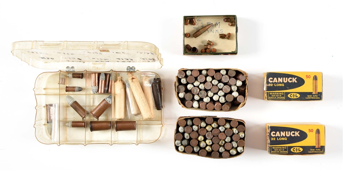 LOT OF COLLECTIBLE RIMFIRE AMMUNITION.