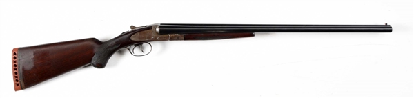 (C) LC SMITH FIELD GRADE 16 BORE SIDE BY SIDE SHOTGUN.