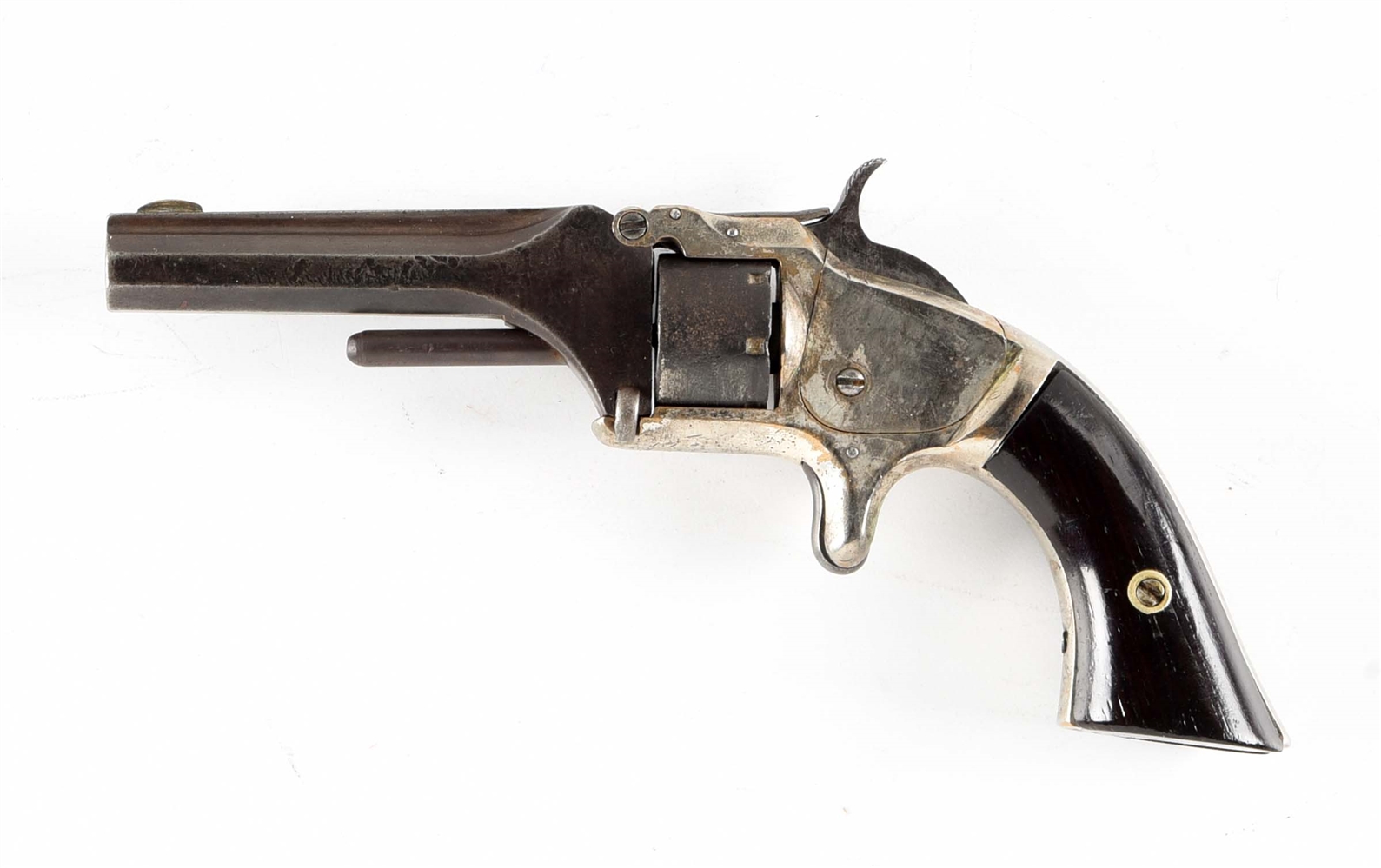 (A) SMITH & WESSON NO. 1 SECOND ISSUE SINGLE ACTION REVOLVER.
