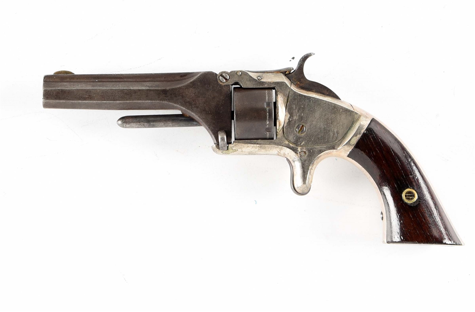(A) SMITH & WESSON NO. 1 SECOND ISSUE SINGLE ACTION REVOLVER.