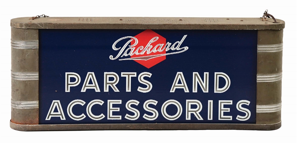 PACKARD PARTS AND ACCESSORIES LIGHT-UP SIGN.