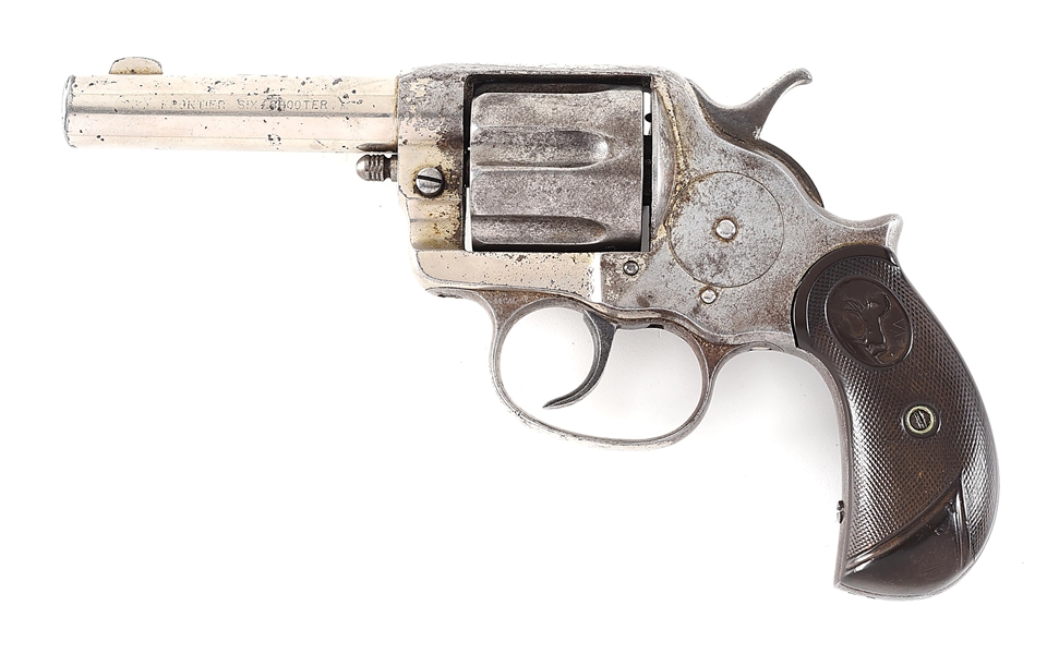 (A) RARE COLT MODEL 1878 SHERIFFS MODEL DOUBLE ACTION REVOLVER ATTRIBUTED TO ARKANSAS TOM, A MEMBER OF THE WILD BUNCH GANG.