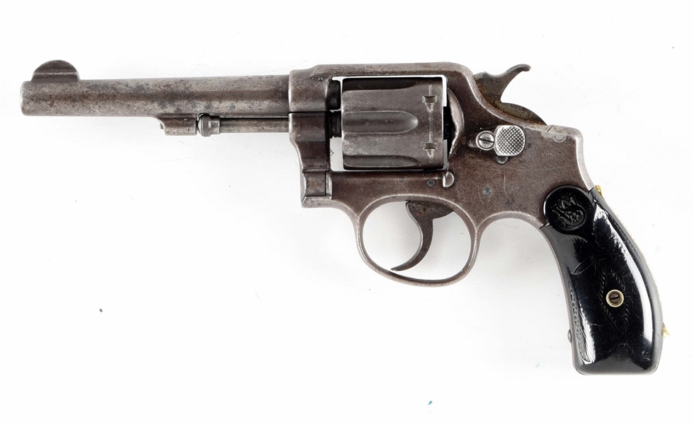 (C) SMITH & WESSON 2ND MODEL 1902 .32-20 HAND EJECTOR DOUBLE ACTION REVOLVER.