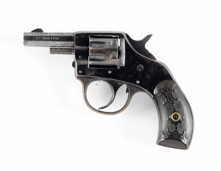 (C) H&R YOUNG AMERICAN .22 RF DOUBLE ACTION REVOLVER.