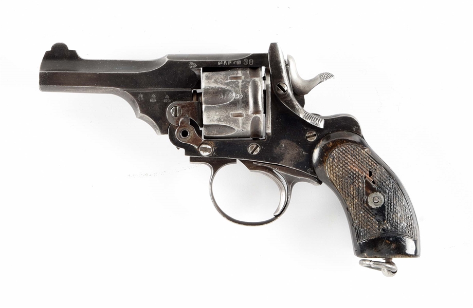 (C) KHYBER PASS COPY OF A WEBLEY & SCOTT MK III DOUBLE ACTION REVOLVER.