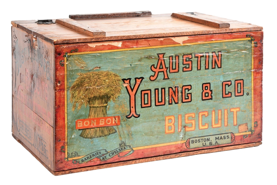 AUSTIN YOUNG & CO. BISCUIT CRATE