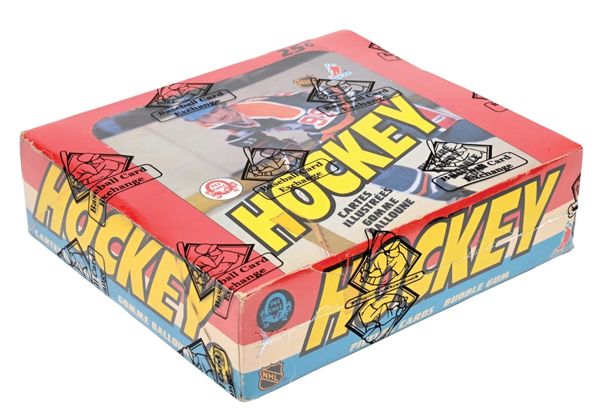 1982/83 OPC HOCKEY UNOPENED WAX BOX (BBCE)