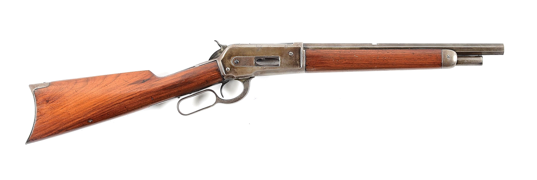 (C) RARE DOCUMENTED WINCHESTER MODEL 1886 LIFE LINE LEVER ACTION RIFLE.