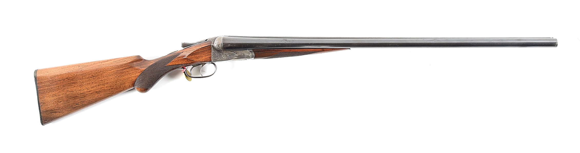 (C) A.H. FOX AE GRADE SIDE BY SIDE SHOTGUN.