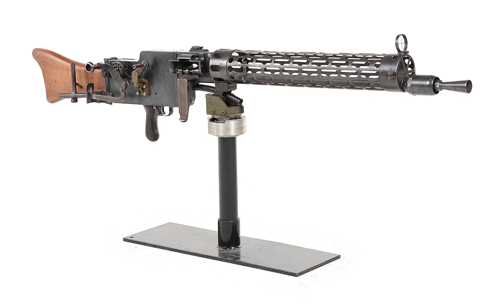 (N) EARLIEST KNOWN SERIAL NUMBER 5 GERMAN WWI LMG 08/15 AIRCRAFT MAXIM MACHINE GUN (CURIO & RELIC).