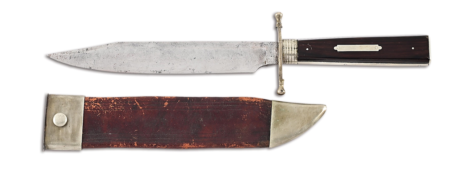 BOWIE KNIFE BY ALFRED HUNTER.