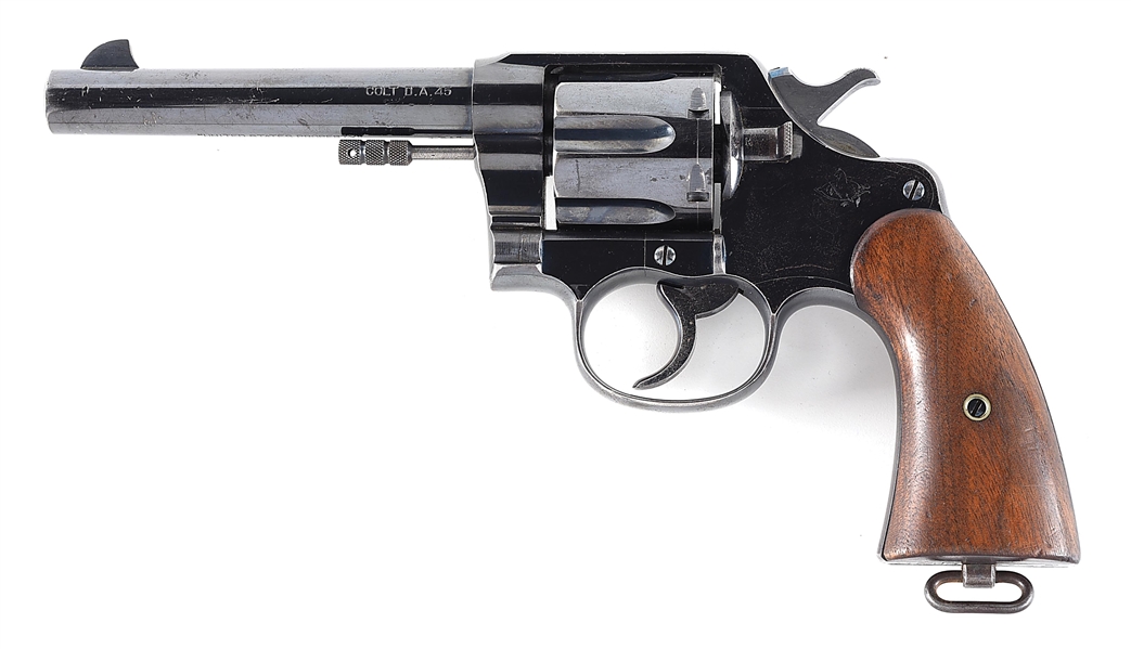 (C) FINE COLT US ARMY MODEL 1909 DOUBLE ACTION REVOLVER.