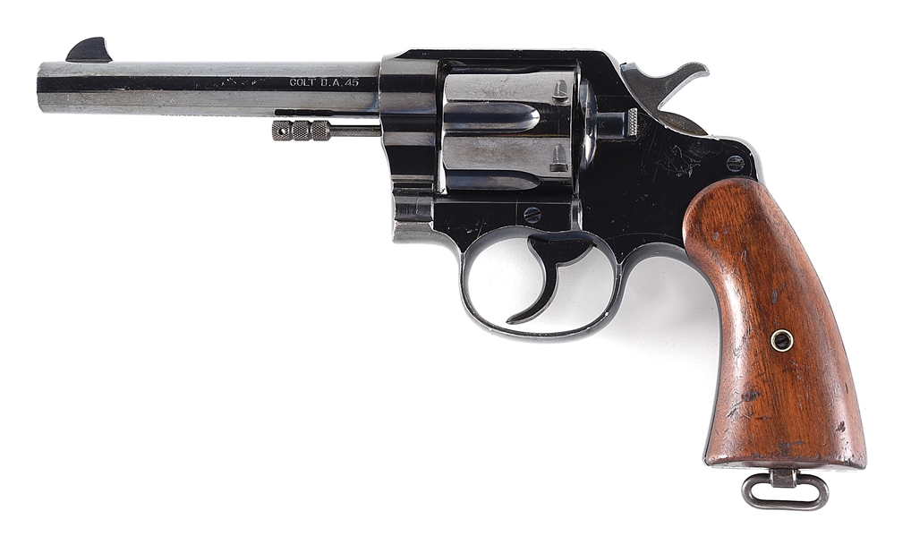 (C) HIGH CONDITION COLT US ARMY MODEL 1909 DOUBLE ACTION REVOLVER.