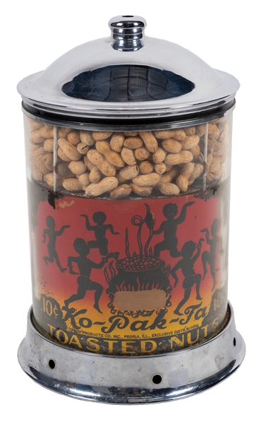 COUNTRY STORE KO-PAC-TA TOASTED NUT DISPENSER