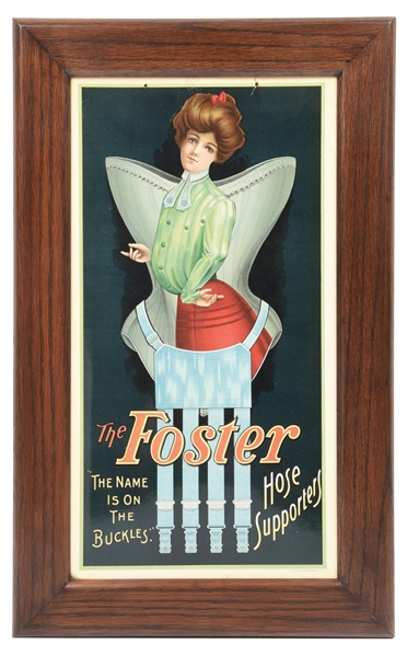 THE FOSTER HORSE SUPPORTERS EMBOSSED SIGN