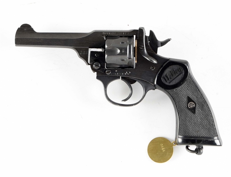 (C) WEBLEY MK IV DOUBLE ACTION REVOLVER.