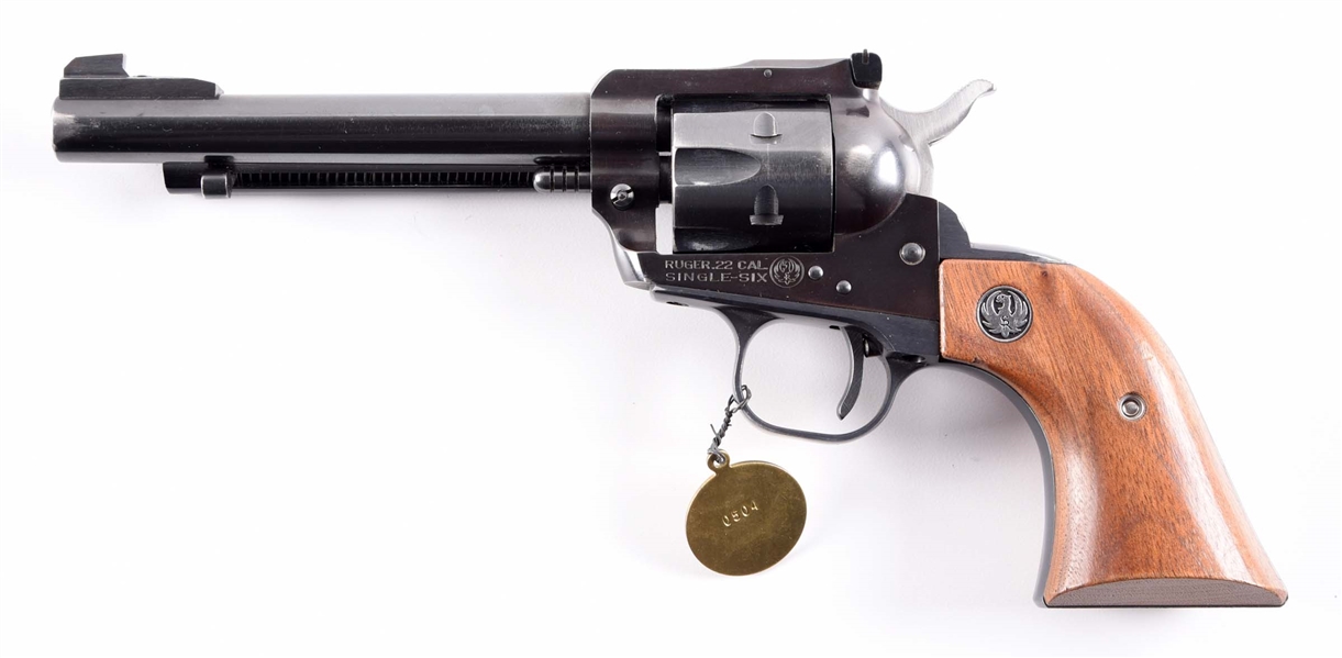 (C) PRE-WARNING RUGER SINGLE-SIX SINGLE ACTION REVOLVER.
